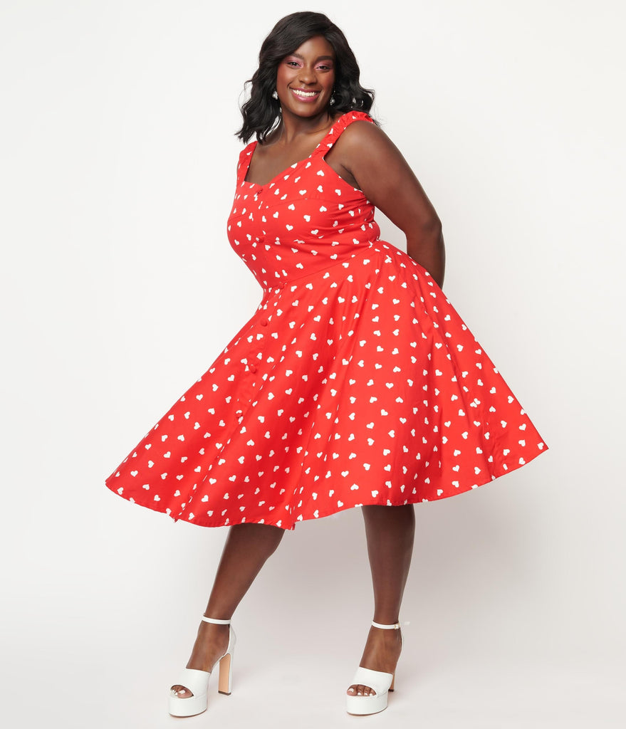 Heart Hazel Swing Dress – Unique Vintage